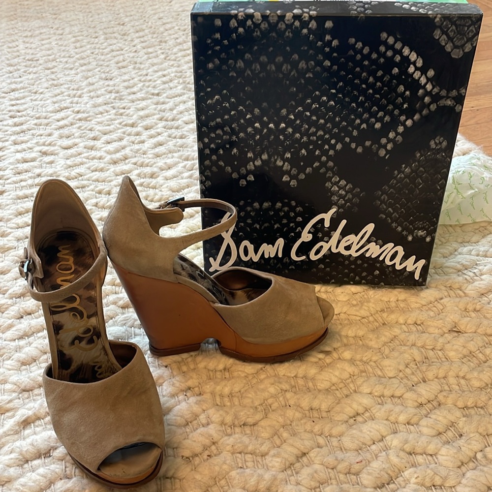 Sam Edelman Javi Suede Heels